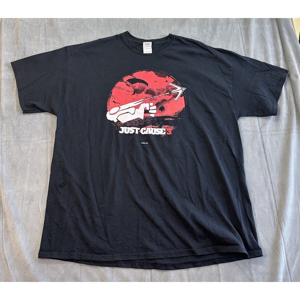 Just Cause 0003 Video Game Mens TShirt Mens 2XL 2015 Square Enix Avalanche Tee